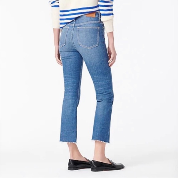 J. Crew Denim - ❤️ NEW JCrew Blue Jeans ‘Billie Demi Boot Crop’ Straight Leg Pants